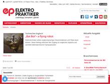 Tablet Screenshot of elektropraktiker.de